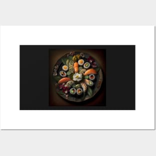 Sushi Platter Still Life Posters and Art